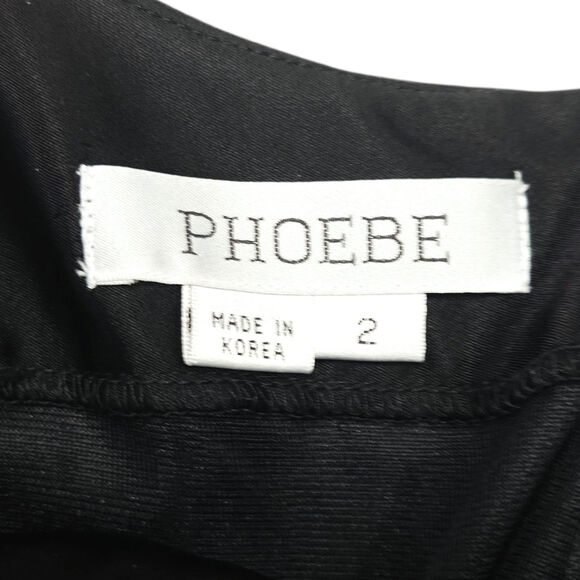 Phoebe Cowl Neck Spaghetti Strap Slip Maxi Dress Silky Drape Black 2 NWT Glam - Picture 4 of 9